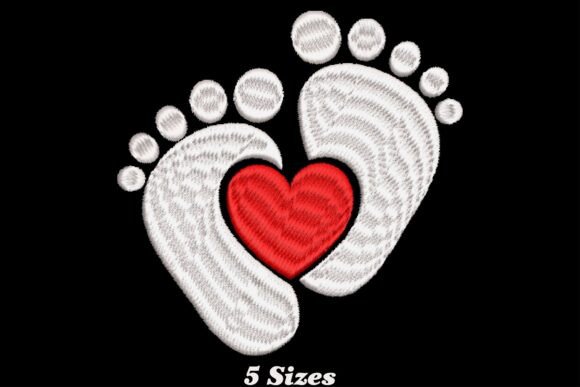 Baby Footprint with Heart Shape: A Designer's Review