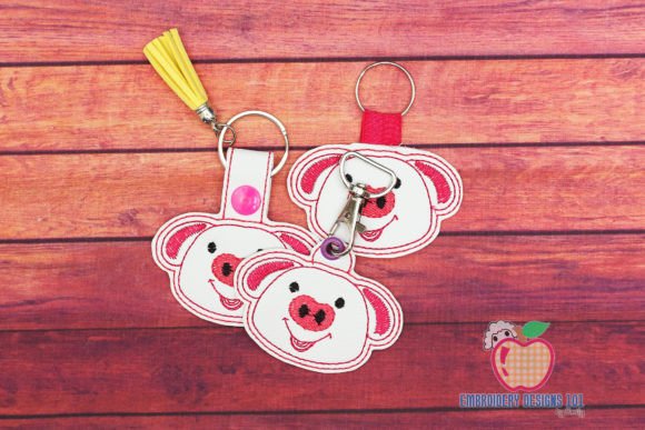 Baby Pig Keyfob Keychain ITH Review