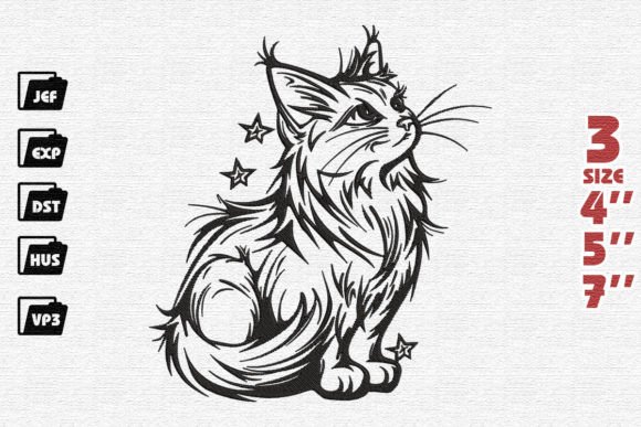 Cosmic Kitty: A Whimsical Embroidery Design Review for Craft Fairs