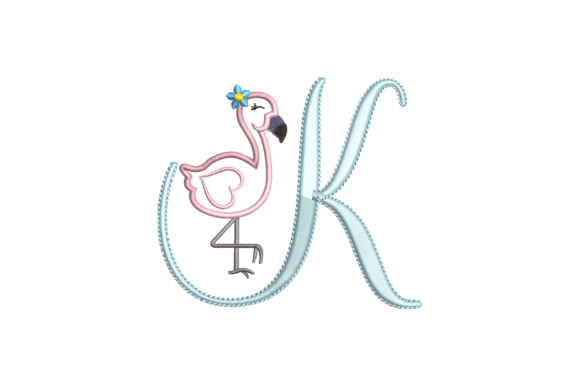 Flamingo Alphabet K: A Designer's Review for Personalized Gifts
