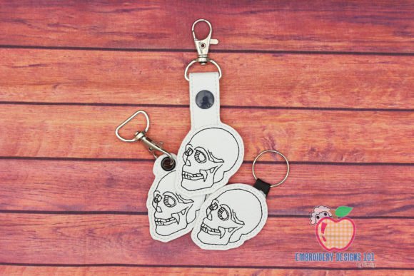 Human Skull ITH KeyFob Snaptab: A Pro Review