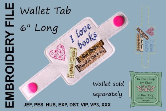 I Love Books Wallet Tab: A Designer’s Review