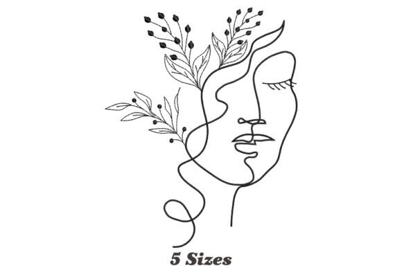 One Line Face: A Minimalist Holiday Embroidery Review
