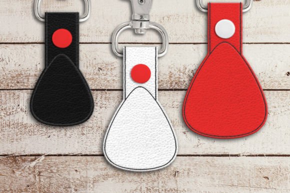 Review: Guitar Pick Blank ITH Key Fob Applique