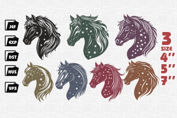 Review: Set of 7 Mysterious Horses for Brand Merch