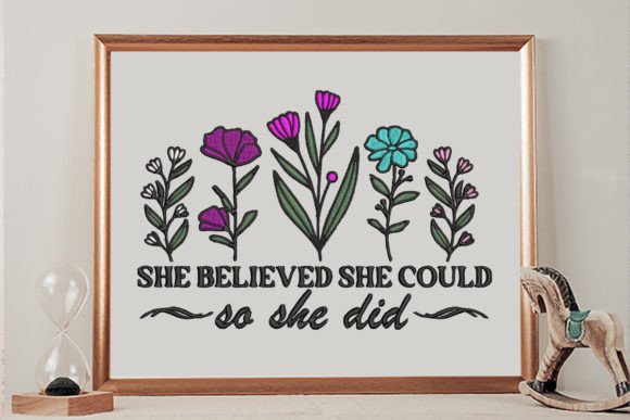 Review: She Believed, She Could, so She Did Design