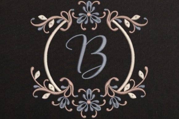 Review: Single Monogram in Frame Letter B for Boutique Sweatshirts